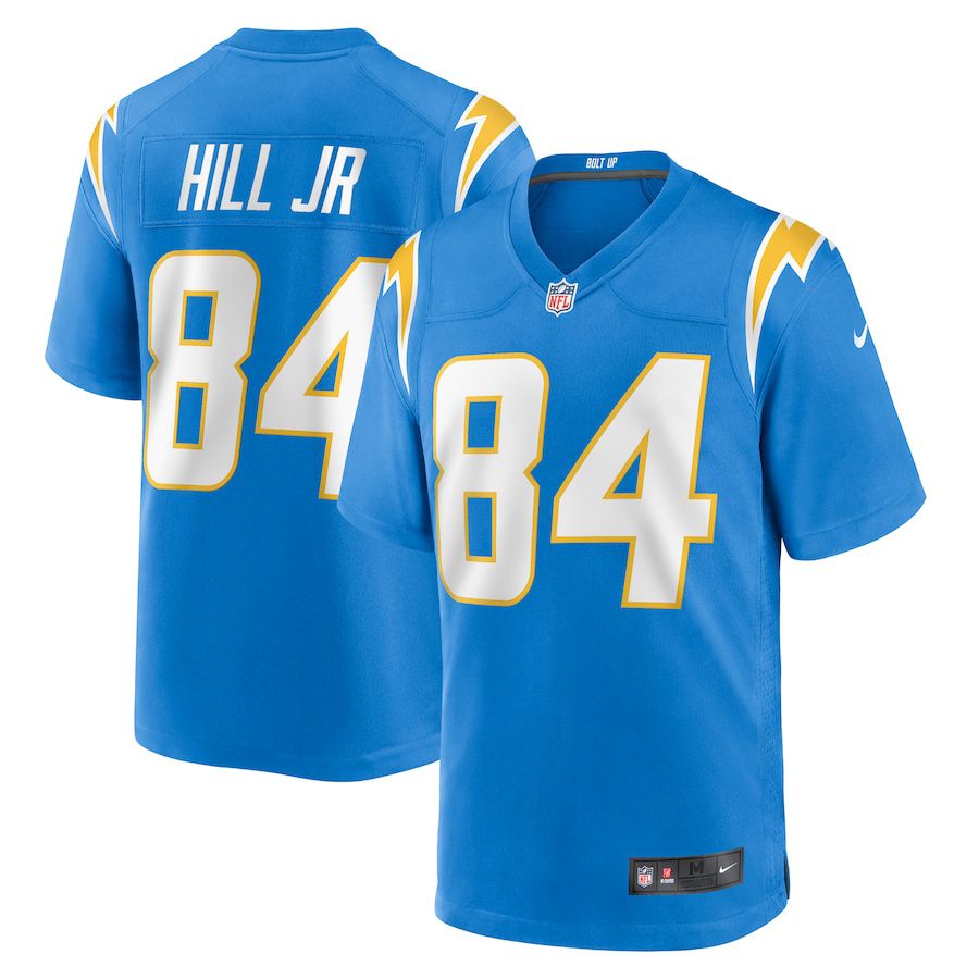 Men Los Angeles Chargers #84 KJ Hill Jr Nike Powder Blue Game NFL Jersey->los angeles chargers->NFL Jersey